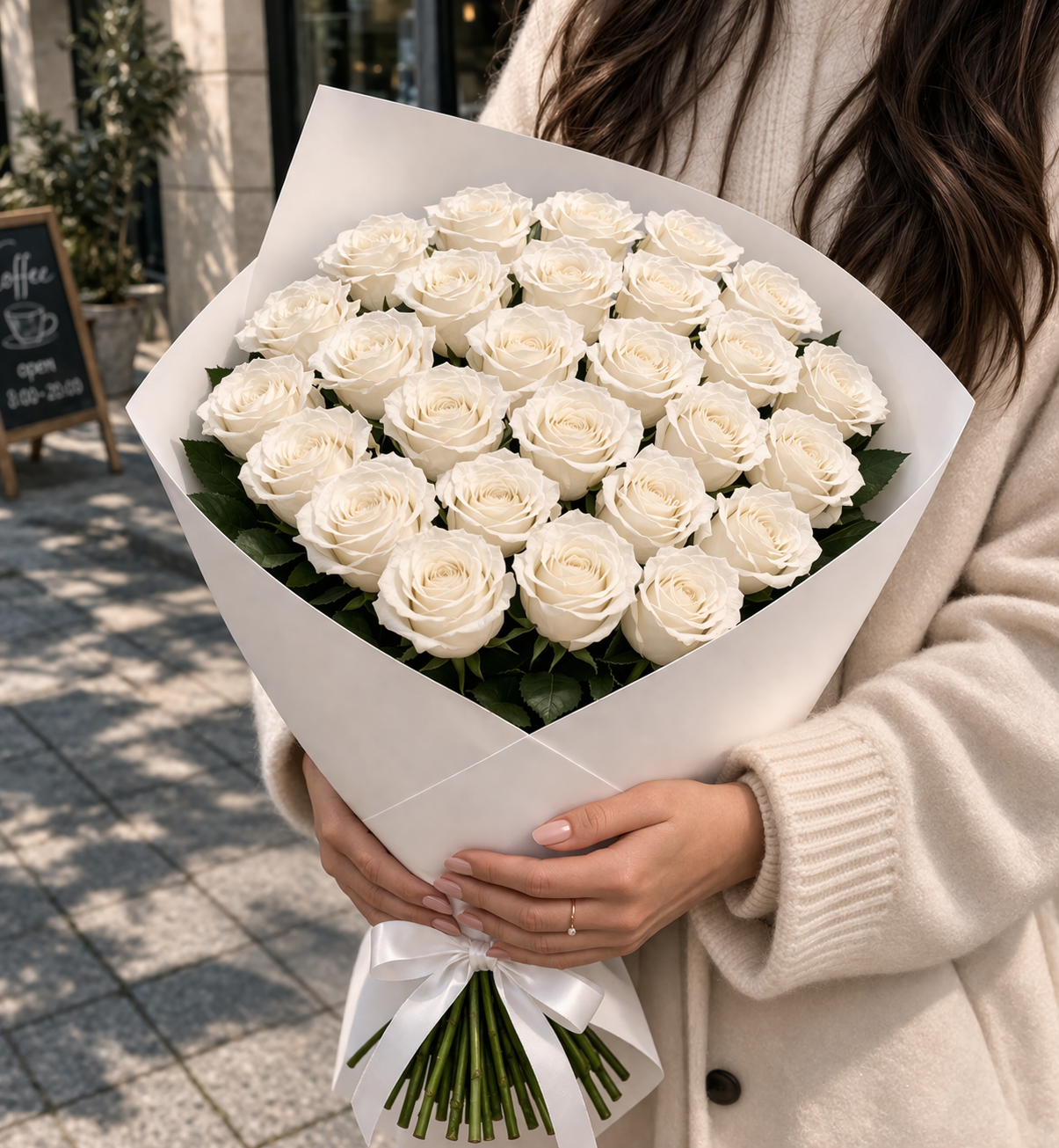 Bouquet of White roses