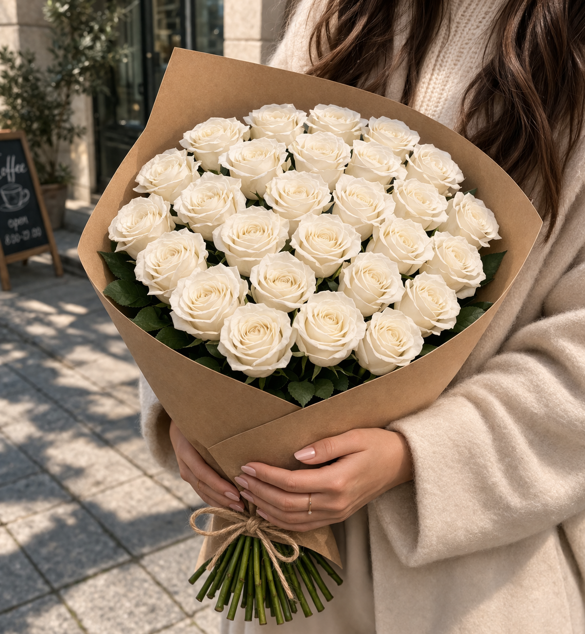 Bouquet of White roses