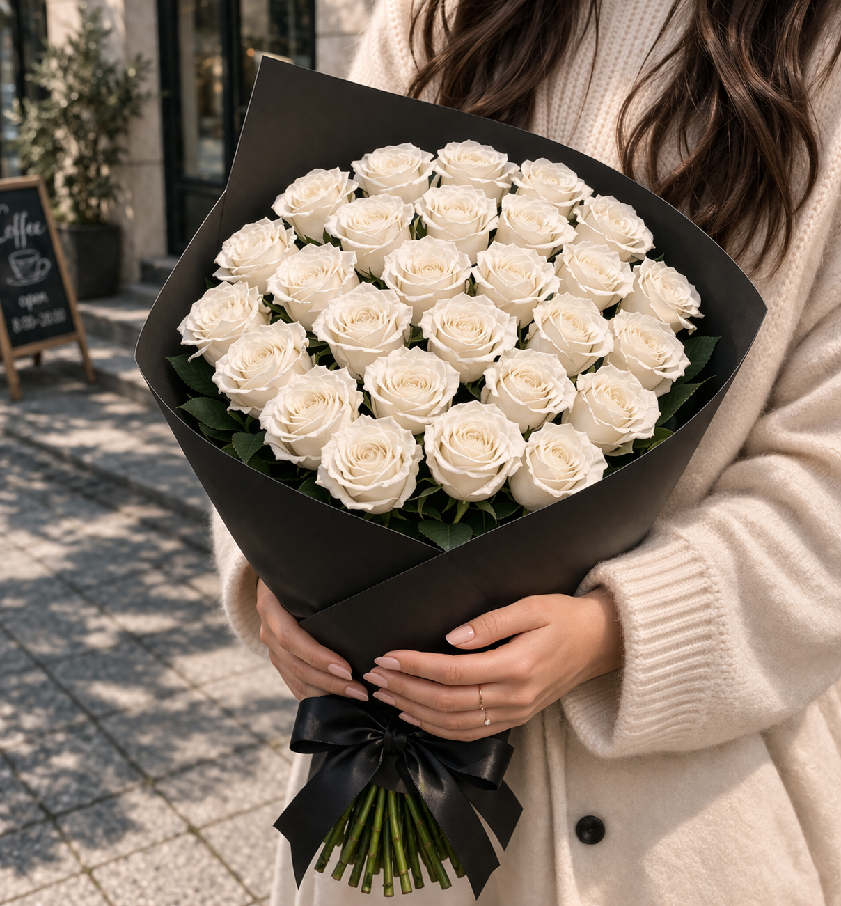 Bouquet of White roses