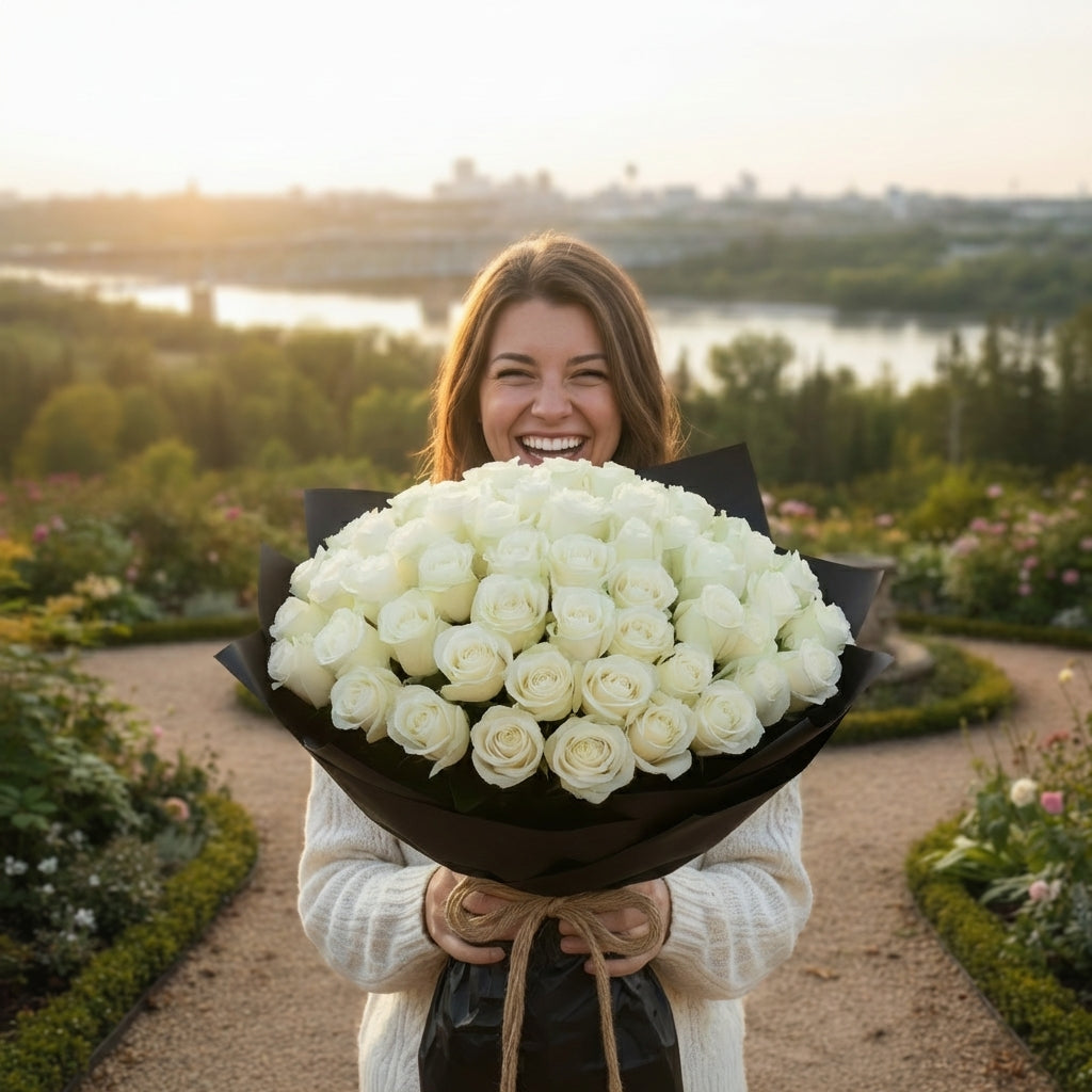 Bouquet of White roses