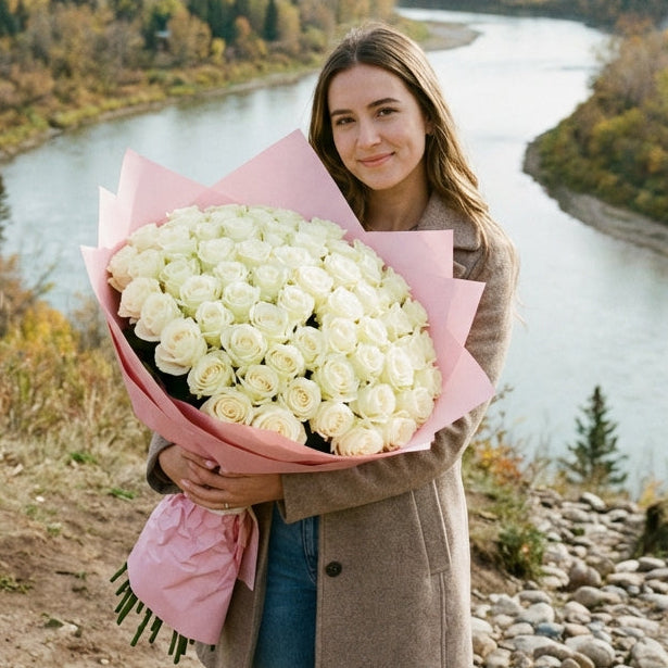 Bouquet of White roses